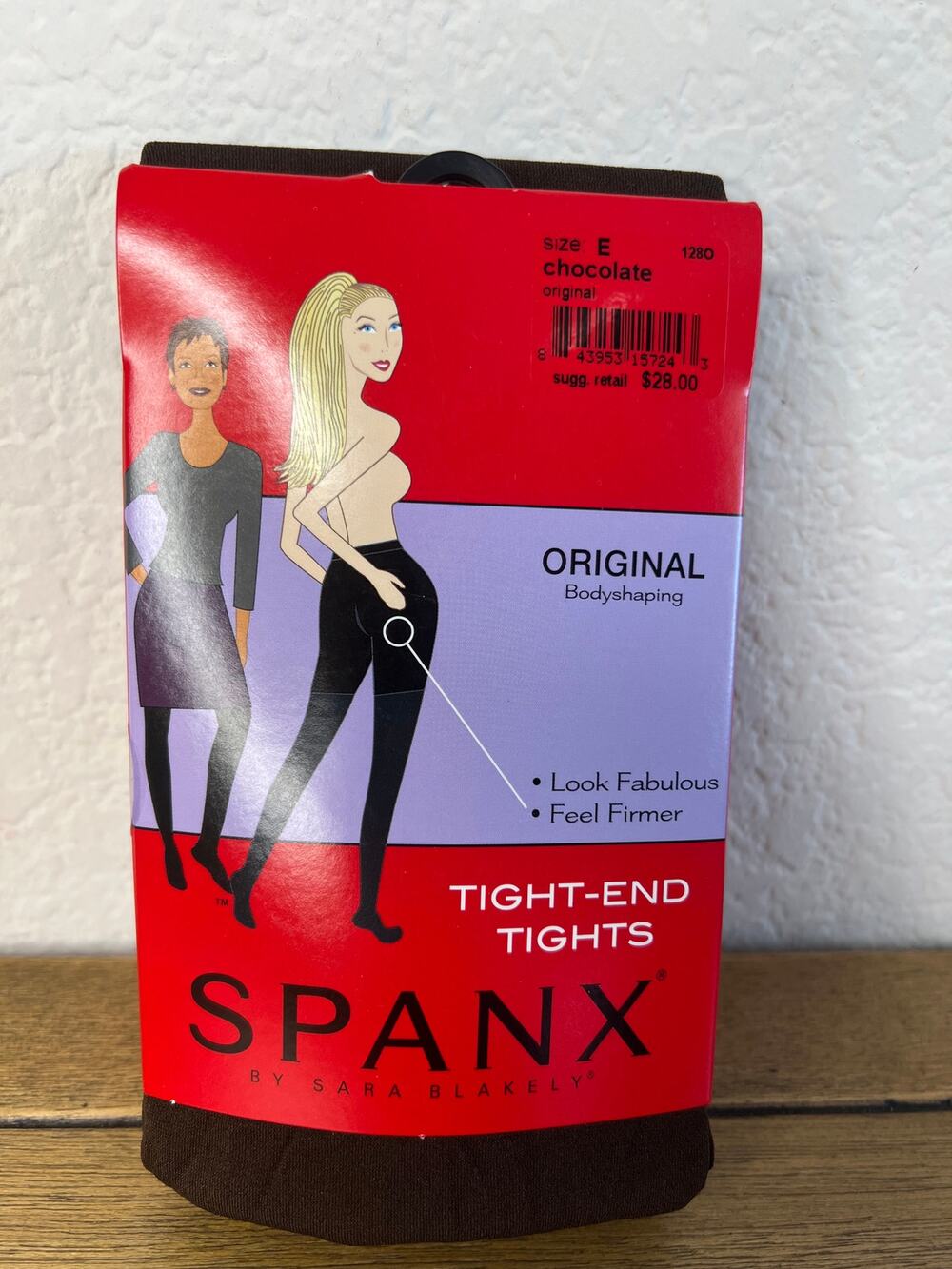 SPANX by Sara Blakely Tight End Tights Chocolate NEW ~ Size E